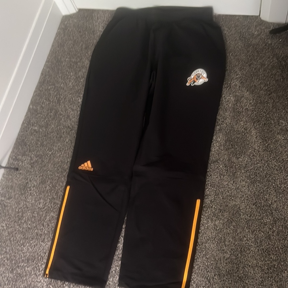 Hamilton tiger cats full windbreaker set black silver orange, CFL authenticated